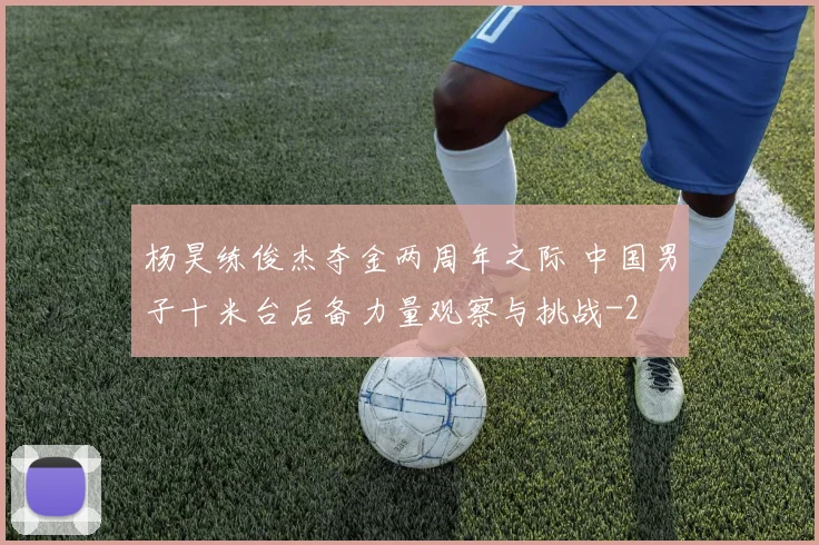 杨昊练俊杰夺金两周年之际 中国男子十米台后备力量观察与挑战
